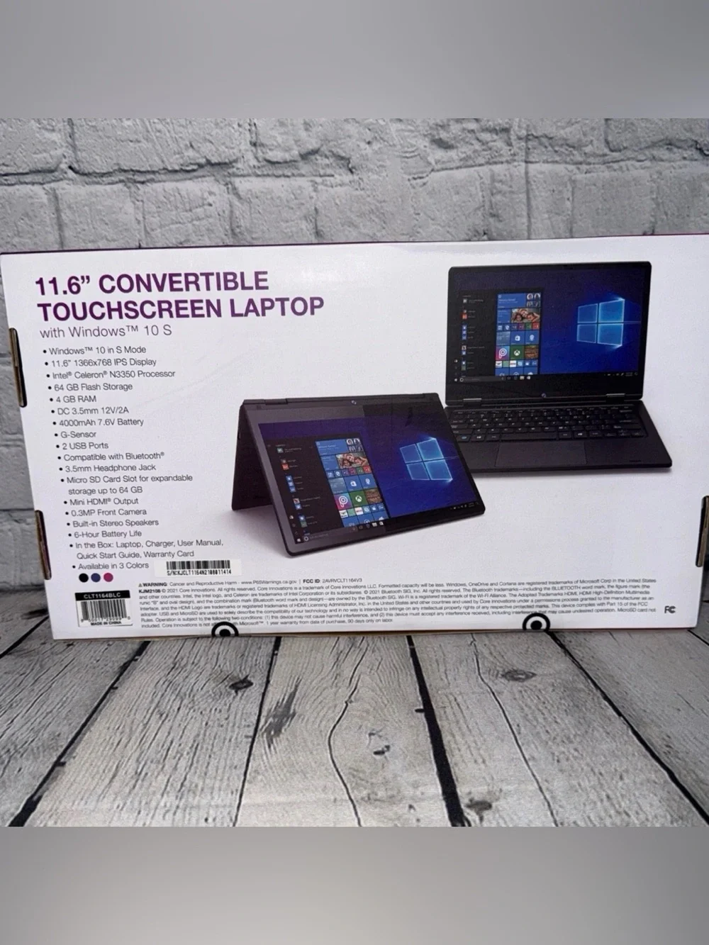 NWT! Core Innovations Touchscreen Laptop